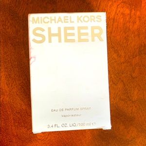 Limited edition! MICHAEL KORS SHEER Women’s Perfume 
3.4 oz /100 ml